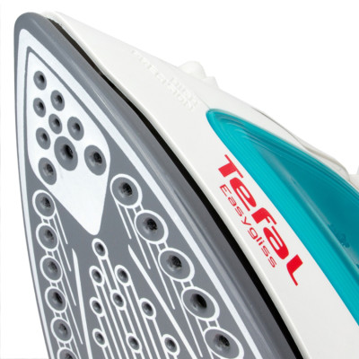 Bàn Ủi Hơi Nước TEFAL FV3910 - Trắng Xanh - Hàng Chính Hãng